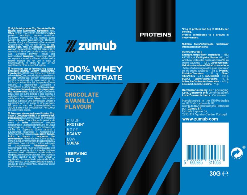 100% Whey Concentrate