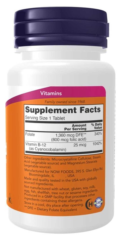 Ácido Fólico 800mcg