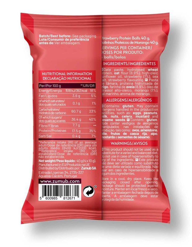 Bolinhas Proteicas - Grab and Bite