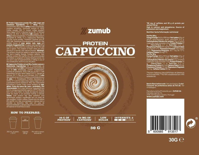Cappuccino Proteíco