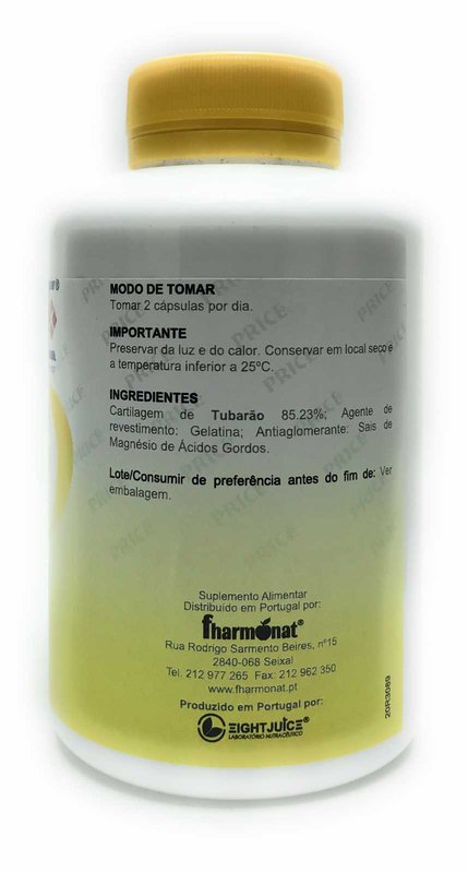Cartilagem de Tubarão Forte 1500 mg