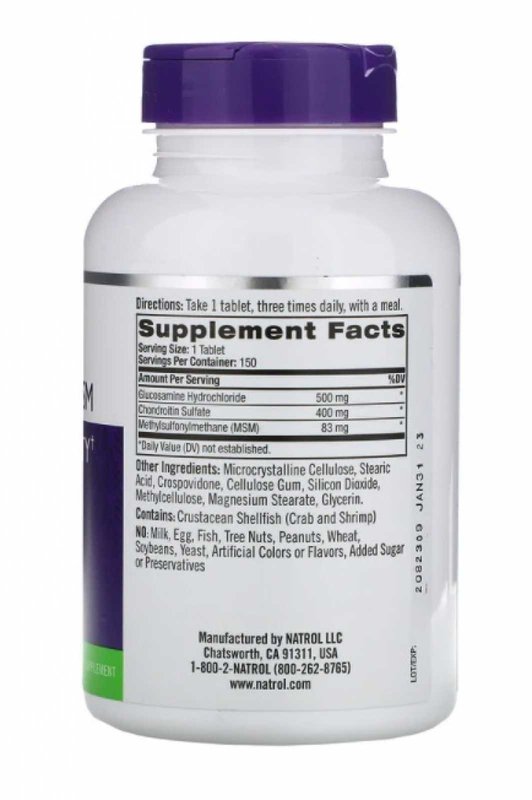 Glucosamina Condroitina MSM