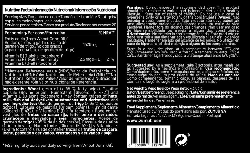 Óleo de Gérmen de Trigo