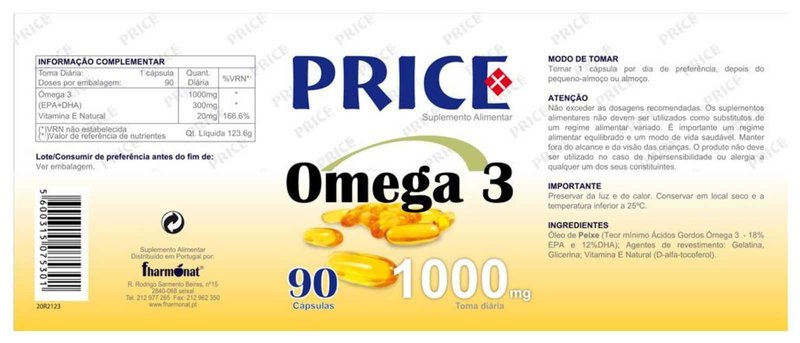 RICE Omega 3 1000 mg