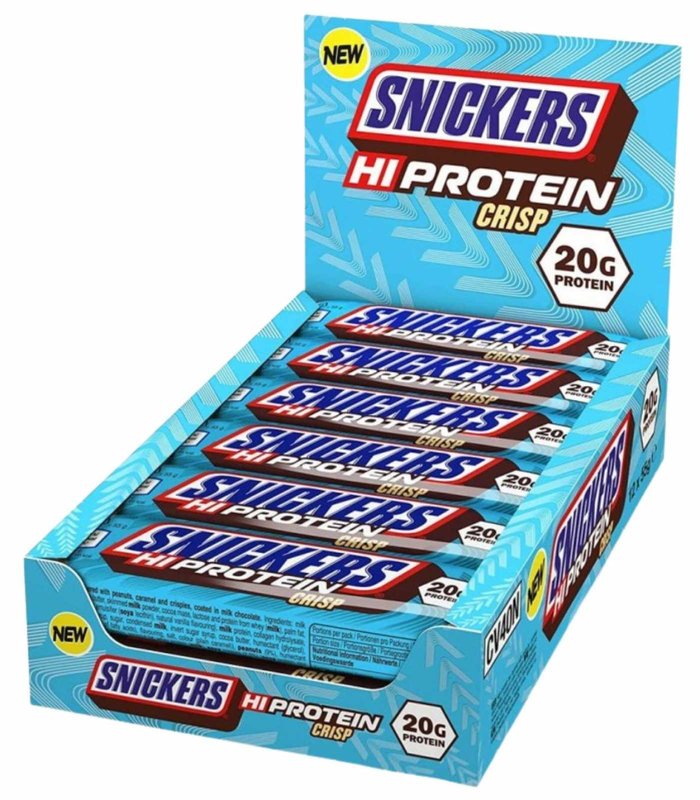 Snickers High Protein Crisp Bar